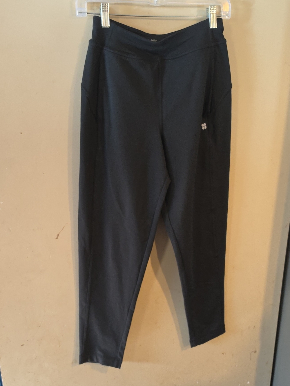 Sweaty Betty Black Slim Joggers with Side Pockets
